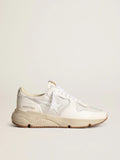 GGDB - Running Sole homme en résille et nappa blancs
